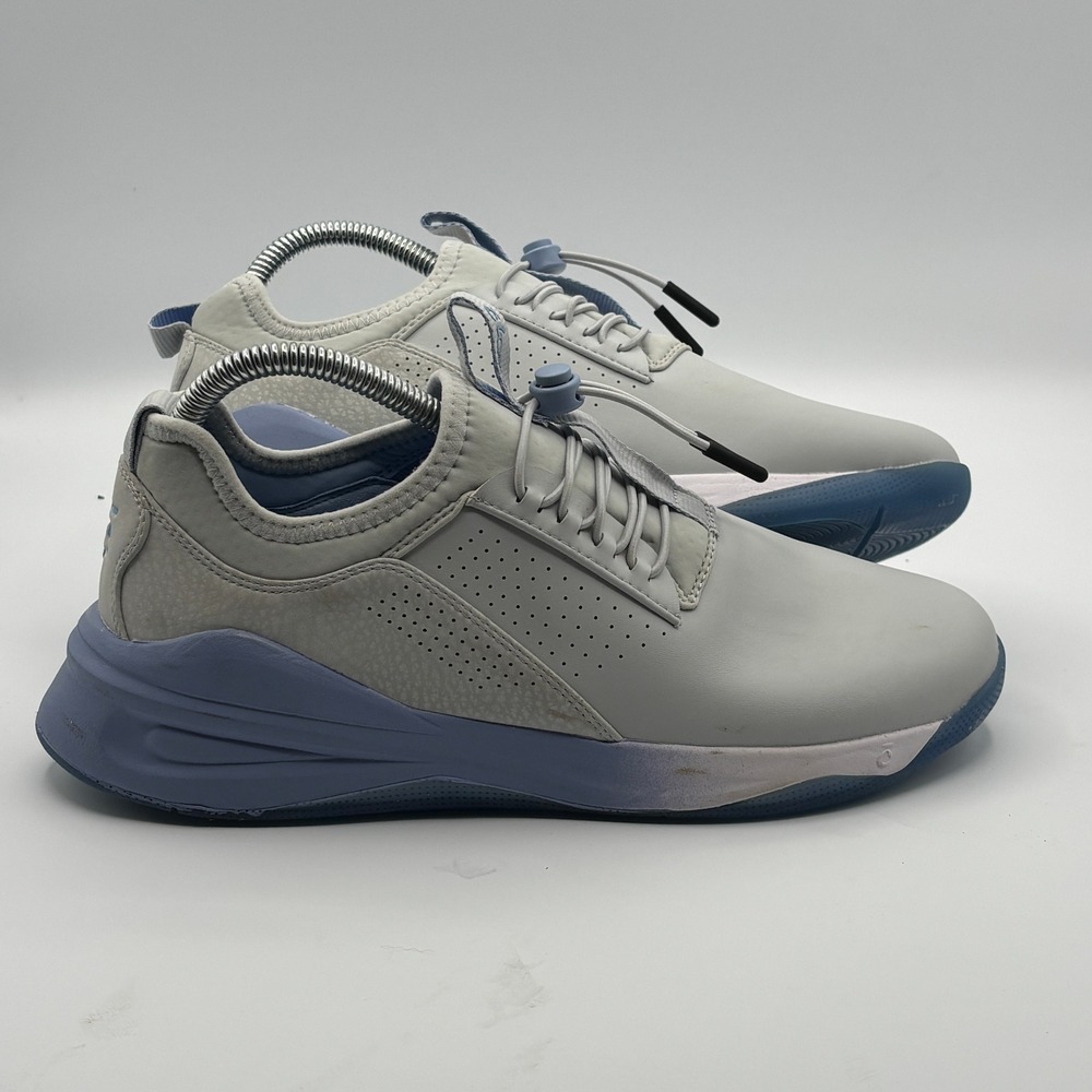 Clove Nursing Sneaker Women 9.5 Grey Blue Fluid Resistant Toggle Lace Work Shoe
